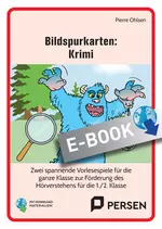 Bildspurkarten: Krimi - Zwei spannende Vorlesespiele für die ganze Klasse zur Förderung des Hörverstehens - Deutsch