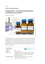 Halogenalkane - Herstellung, Eigenschaften, Verwendung & Gefahren - Chemie