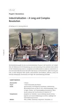 Industrialization - A Long and Complex Revolution - Bilinguale Geschichte - Englisch