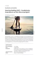 Stand-UP-Paddling (SUP) - Freudbetontes Ausprobieren auf dem Wassersportgerät - Sport
