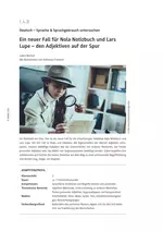 Den Adjektiven auf der Spur - Ein neuer Fall für Nola Notizbuch und Lars Lupe - Deutsch