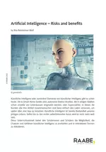 Artificial Intelligence - Risks and benefits - Englisch