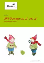 LRS-Übungen zu "b" und "p" - Übungsmaterialien ab Klasse 1 - Deutsch