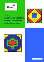 Geometrie-Kartei: Muster zeichnen - Freiarbeitsmaterialien ab Klasse 2 - Mathematik