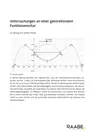 Untersuchungen an einer ganzrationalen Funktionenschar - Klassenarbeit / Test Mathematik - Mathematik