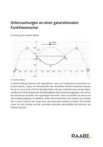Untersuchungen an einer ganzrationalen Funktionenschar - Mathematik