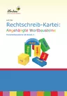 Rechtschreib-Kartei: Angehängte Wortbausteine - Freiarbeitsmaterialien ab Klasse 3 - Deutsch