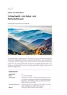 Schwarzwald - ein Natur- und Wirtschaftsraum - Kulturräume und Naturräume - Erdkunde/Geografie
