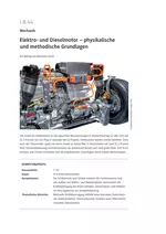 Elektromotor und Dieselmotor - Physikalische und methodische Grundlagen - Physik