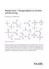Molekül-Ionen - Übungsaufgaben zur Struktur und Benennung - Chemie