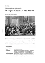 The Congress of Vienna - an Order of Peace? - Geschichte bilingual - Geschichte