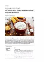 Das Polysaccharid Stärke - Eine differenzierte Unterrichtsgestaltung - Chemie