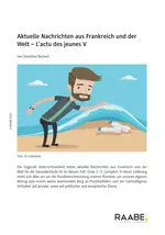 La pollution plastique - L'actu des jeunes V - Aktuelle Nachrichten aus Frankreich und der Welt - Französisch