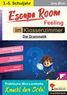 Escape Room Feeling ... im Klassenzimmer / Die Grammatik - Praktische Mini-Lernhefte - Knackt den Code! - Deutsch