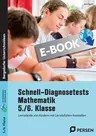 Schnell-Diagnosetests Mathematik 5./6. Klasse - Lernstärke von Kindern mit Lerndefiziten feststellen - Mathematik