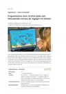 Programmieren eines Scratch-Spiels zu Klimawandel und was wir dagegen tun können - Algorithmen – Unterrichtseinheit - Informatik