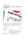 Arbeitslosigkeit - Arbeitsblätter mit Klausur - Formen und Folgen für Staat und Menschen - Sowi/Politik