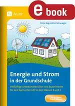 Energie und Strom in der Grundschule - Vielfältige Arbeitsmaterialien und Experimente für den Sachunterricht in den Klassen 3 und 4 - Sachunterricht