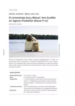 El cortometraje "Ana y Manuel" - Vom Kurzfilm zur eigenen Produktion - Spanisch