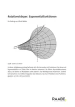Rotationskörper: Exponentialfunktionen - Klassenarbeit / Test Mathematik - Mathematik