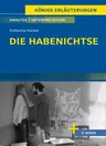 Katharina Hacker: Die Habenichtse (Gegenwartsliteratur) - Textanalyse und Interpretation mit Zusammenfassung, Inhaltsangabe, Charakterisierung, Szenenanalyse, Prüfungsaufgaben uvm - Deutsch