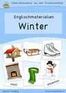Winter - Bildkarten (flashcards), Arbeitsblätter, Lernspiele - Mit Sprechanlässen, Hörverstehensübungen, Schreibaufgaben und Leseübungen - Englisch