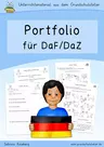 DaF/DaZ: Portfolio (Lerntagebuch) - Kopiervorlagen für ein Portfolio (Lerntagebuch) - DaF/DaZ