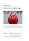 Chemie: Ein Mystery zu unedlen Metallen - Helfen rostige Nägel im Apfel gegen Eisenmangel? - Chemie