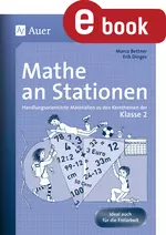 Mathe an Stationen Klasse 2 - Handlungsorientierte Materialien zu den Kernthemen der Klasse 2 - Mathematik