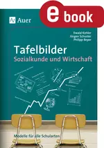 55 Tafelbilder für Sozialkunde und Wirtschaft - Modelle für alle Schularten - Sowi/Politik