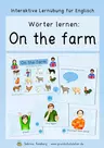 Interaktive Übung: on the farm (Wörter lernen) - Englisch