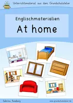 At home: rooms and furniture (Räume, Möbel) - Unterrichtseinheit Englisch - Englisch