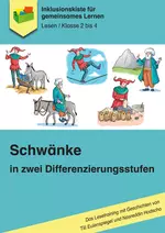 Schwänke in zwei Differenzierungsstufen - Das Lesetraining mit Geschichten von Till Eulenspiegel und Nasreddin Hodscha - Deutsch