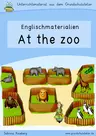 Animals at the zoo (Zootiere) - Bildkarten (flashcards), Arbeitsblätter, Lernspiele, u.m. mit Sprechanlässen, Hörverstehensübungen, Schreibaufgaben und Leseübungen - Englisch