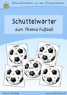 Schüttelwörter: Fußball - Deutsch