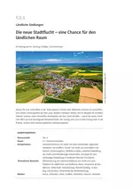 Die neue Stadtflucht - Eine Chance für den ländlichen Raum - Erdkunde/Geografie