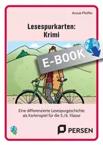 Lesespurkarten: Krimi, 5./6. Klasse - Eine differenzierte Lesespurgeschichte als Kartenspiel - Deutsch