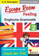 Escape Room Feeling Englische Grammatik - Praktisches Mini-Lernheft - Knackt den Code! - Englisch