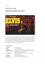 Sound of the Cities: USA, Teil 1 - Memphis, Chicago und Detroit - Jazz, Pop, Rock, Hip-Hop - Musik