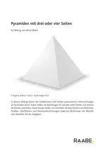 Pyramiden mit drei oder vier Seiten - Klassenarbeit / Test Mathematik - Mathematik