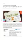 Generation Z und die Arbeitswelt - Übungen zum Textverstehen und Schreiben - Deutsch