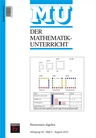Elementare Algebra - Der Mathematikunterricht Nr. 3/2022  - Mathematik