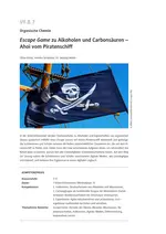 Escape Game zu Alkoholen und Carbonsäuren - Organische Chemie - Ahoi vom Piratenschiff - Chemie