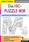 Die ABC-Puzzle-Box - Spielerisch das Alphabet verinnerlichen - Deutsch