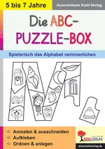 Die ABC-Puzzle-Box - Spielerisch das Alphabet verinnerlichen - Deutsch