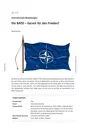 Die NATO - Garant für den Frieden? - Internationale Beziehungen - Sowi/Politik