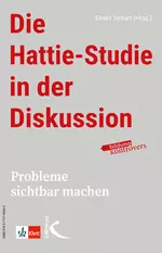 Die Hattie-Studie in der Diskussion - Probleme sichtbar machen  - Fachübergreifend