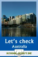 Let’s check on Australia - Unterrichtsmaterial Englisch zu Australien - Englisch