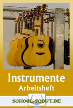 Arbeitsheft - Instrumentenkunde - Arbeitsheft mit zusätzlichen Onlineübungen und Erklärvideos - Musik