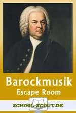 Escape Room - Komponisten der Barockmusik - Edubreakout zu Bach, Händel, Vivaldi und Monteverdi - Musik